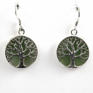 Earrings Tree of life Colors of Kate