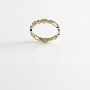 Vintage 1, ring gold with diamonds FOREVER KATE