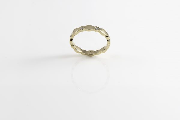 Vintage 1, ring gold with diamonds FOREVER KATE